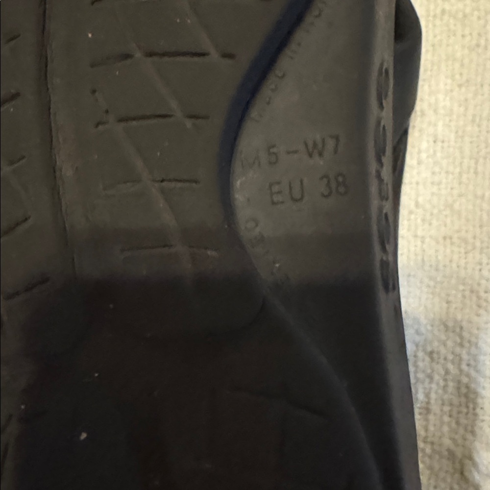 OOFOS Black Women's Sandals - Picture 4 of 5